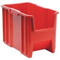 17-1/2" L x 10-7/8" W x 12-1/2" Hgt. Red Quantum® Giant Stack Container