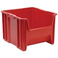 17-1/2" L x 16-1/2" W x 12-1/2" Hgt. Red Quantum® Giant Stack Container