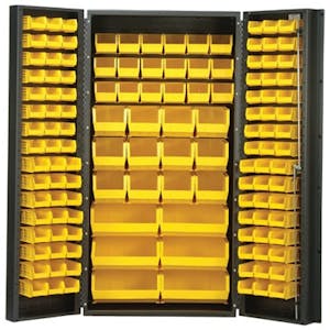 Yellow Quantum® Heavy Duty 36" Wide Cabinet
