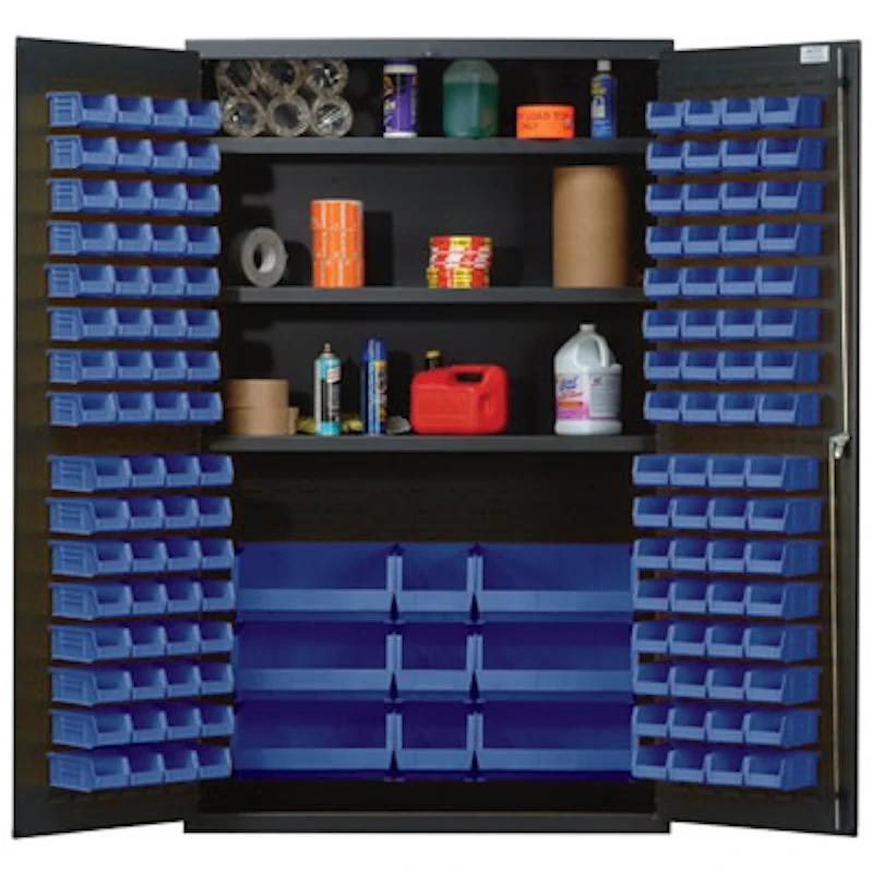 Blue Quantum® Heavy Duty 48" Wide Cabinet w/Adjustable Shelves