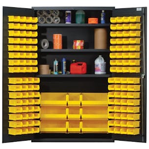 Quantum® Heavy Duty 48" Wide Cabinet with Adjustable Shelves
