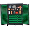 Green Quantum® Heavy Duty 60" Wide Cabinet w/Adjustable Shelves
