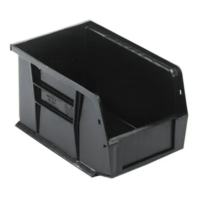 Black Quantum® Ultra Series Stack & Hang Bin - 9-1/4" L x 6" W x 5" Hgt.