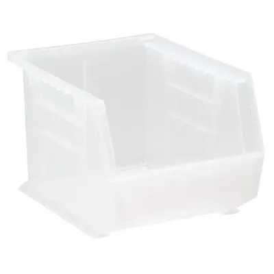 Quantum® Clear-View Ultra Series Stack & Hang Bin - 10-3/4" L x 8-1/4" W x 7" Hgt.
