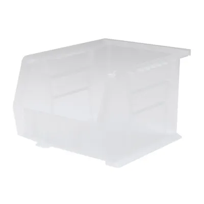 10-3/4" L x 8-1/4" W x 7" Hgt. OD Clear Storage Bin