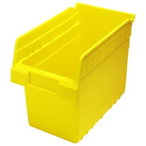 11-5/8" L x 6-5/8" W x 8" Hgt. Yellow Store-Max Shelf Bin
