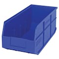 18" L x 8-1/4" W x 7" Hgt. Quantum® Blue  Stackable Shelf Bin