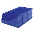 20-1/2" L x 11" W x 7" Hgt. Quantum® Blue Stackable Shelf Bin