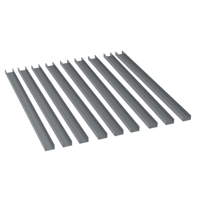 Large Gray Rail Kit for 8890 | U.S. Plastic Corp.