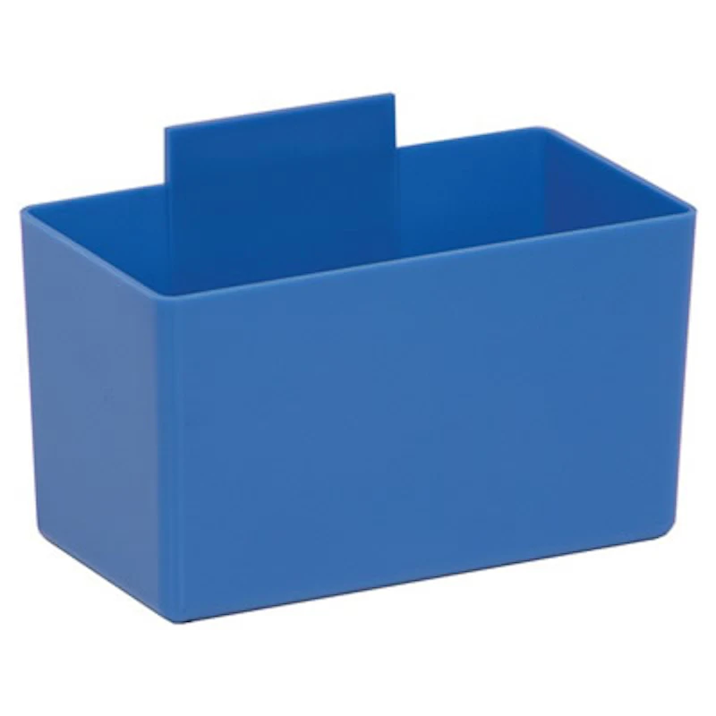 5-1/4" L x 2-3/4" W x 3" Hgt. Large Blue Bin Cup