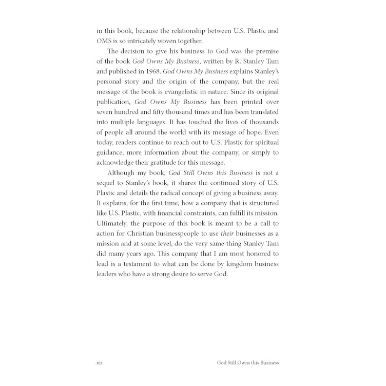 God Still Owns This Business Paperback Book by Kevin Kempton