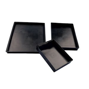 HDPE solid dough container - Plastic trays / containers - Plasticware 