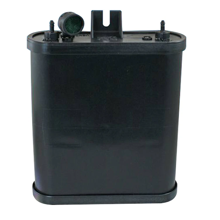 1800cc Carbon Canister for 12, 16 & 20 Gallon CARB/EPA Tanks - 1/4" Tank Port x 1/4" Purge Port