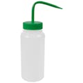 500mL Scienceware® Wide Mouth Wash Bottle with Green Dispensing Nozzle