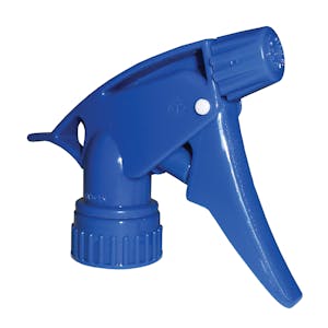 28/400 Blue Polypropylene Model 300™ Spray Head with 9-1/4" Dip Tube (Bottle Sold Separately)