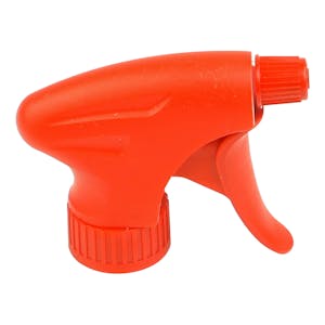 28/400 Red Polyethylene Contour® Sprayer with 9-7/8" Dip Tube (Bottle Sold Separately)