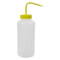 1000mL Scienceware® Wide Mouth Wash Bottle with Yellow Dispensing Nozzle