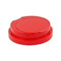 83mm Snap Top Cap for Towel Wipe Canister- Red