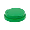 83mm Snap Top Cap for Towel Wipe Canister- Green