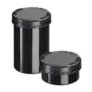300mL Black HDPE Packo Round Jar with Lid