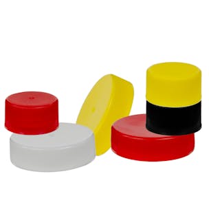 Polypropylene Ribbed Caps with F217 Liner