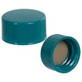 18/400 Green Melamine Cap with F217 & PTFE Liner