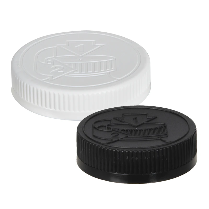 Child-Resistant Polypropylene Caps with F217 & PE Foam Liners