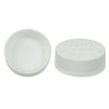 38/400 White Polypropylene Child Resistant Cap with F217 PE Foamed Liner & Modified Buttress Thread