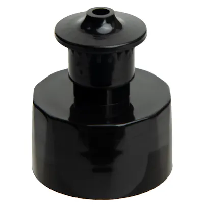 28/410 Black Push-Pull Closure with 0.135" Orifice