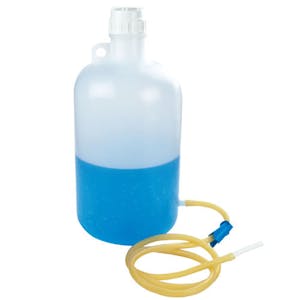 1 Gallon Tamco® Modified Nalgene™ LDPE Bottle with 38/430 Cap & Tubing & Pinch Spigot