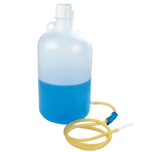 5 Gallon Nalgene™ LDPE Carboy Modified by Tamco® with Tubing & Pinch Spigot