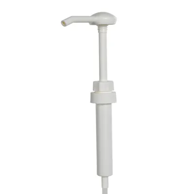 38/400 White Dispensing Pump - 11" Dip Tube