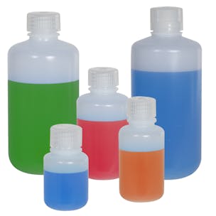 Thermo Scientific™ Nalgene™ Narrow Mouth Pass-Port IP2 HDPE Shipping Bottles with Caps