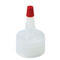 28/400 Natural Yorker Spout Cap with Regular Red Tip