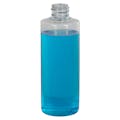 4 oz. Clear PVC Cylindrical Bottle with 20/410 Neck (Cap Sold Separately)