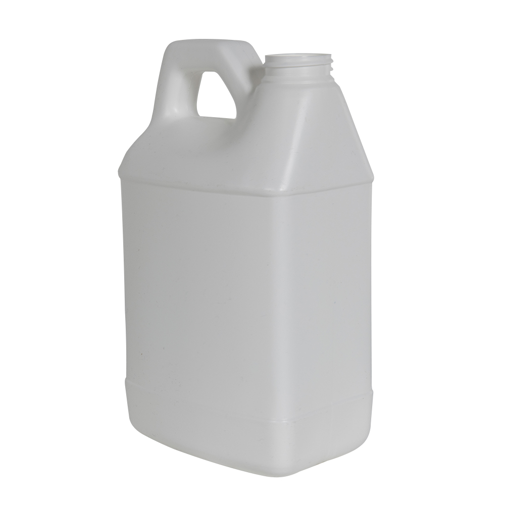 64 oz. White HDPE F-Style Jug with 38/400 Neck (Cap Sold Separately ...