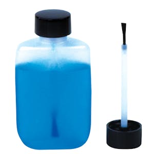 LDPE Oval Bottles with Phenolic Brush Caps