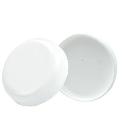 White Dome Caps with F217 Liners