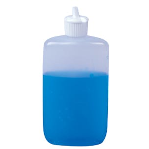 LDPE Oval Bottles with Flip-Top Dispensing Caps
