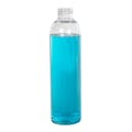 8 oz. Cosmo High Clarity PET Round Bottle with 24/410 Neck (Cap Sold Separately)