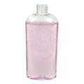 6 oz. Clear PET Cosmo High Clarity Oval Bottle with 24/410 Neck (Cap Sold Separately)