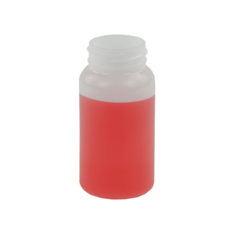 4 oz. Wide Mouth Natural HDPE Round Jar with 38/400 Neck  (Cap Sold Separately)