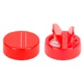 53/485 Red 3 Hole Flapper® Spice Cap with PS113 Liner