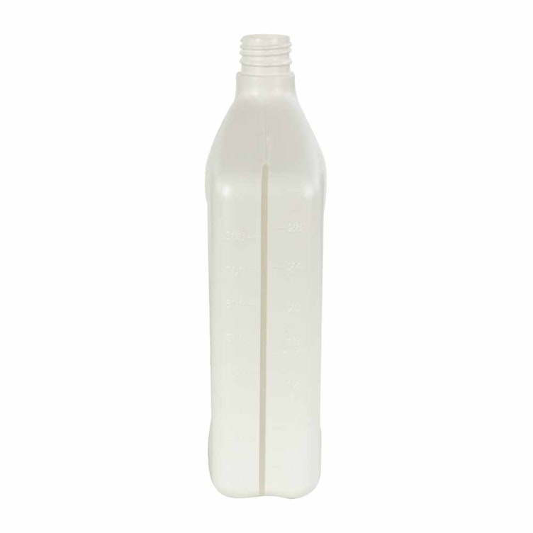 32 oz. White HDPE Oil Bottle with 28mm Neck (Cap Sold Separately)