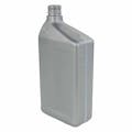 32 oz. Silver HDPE Oil Bottle with 28mm Neck (Cap Sold Separately)