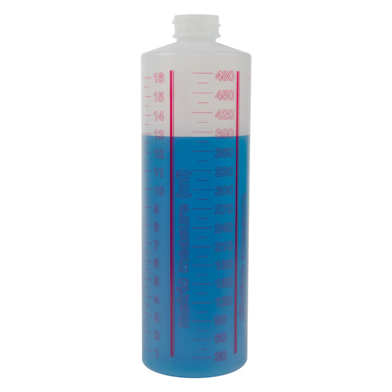 HDPE Cylindrical Measuring & Dilution Bottles