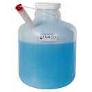 2-1/2 Gallon Tamco® Modified Nalgene™ Wide Mouth LDPE Carboy with a Handle & Spout