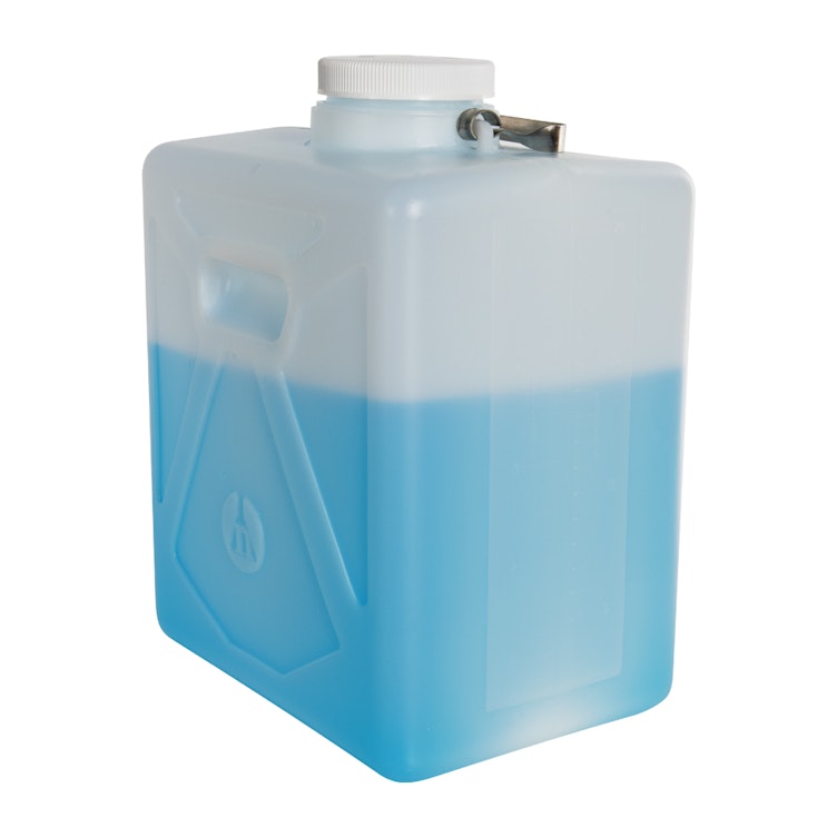 Thermo Scientific Nalgene Large Cylindrical HDPE Containers with  Covers:Clinical