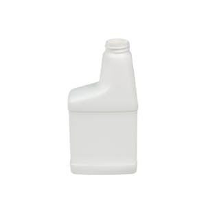 8 oz. White HDPE RTU Bottle with 28/400 Neck (Cap or Sprayer Sold Separately)
