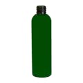 4 oz. Dark Green PET Cosmo Round Bottle with 20/410 Neck (Cap Sold Separately)